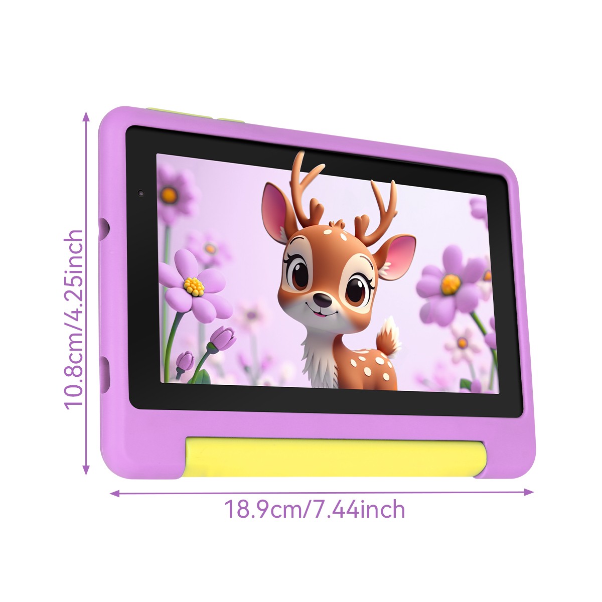Kids Tablet 7 inch Android 13 Tablet for Kids 3-12 8GB RAM 64GB ROM Parent Cont