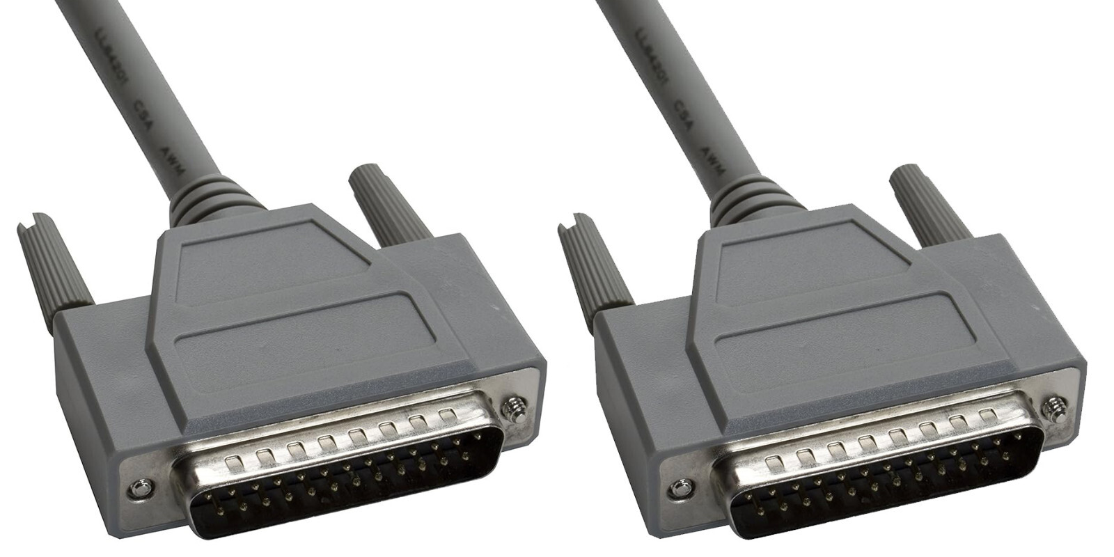 3ft SCSI Cable for Original Apple Mac MacIntosh & Mac+ DB25 Male to Male