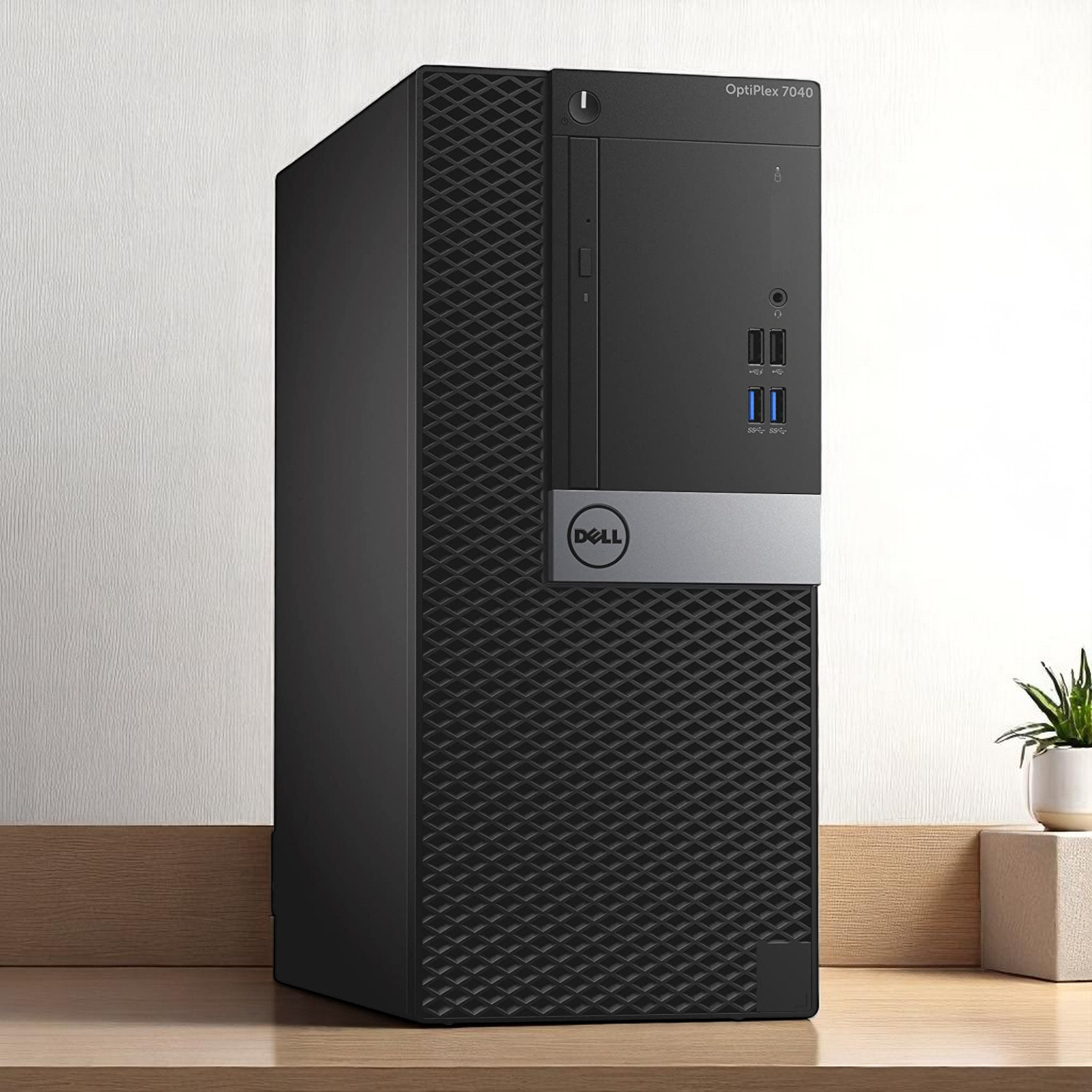 Dell 7040 Desktop Core i5 16GB RAM 256GB NVMe SSD WiFi Mini Tower Windows 10 Pro