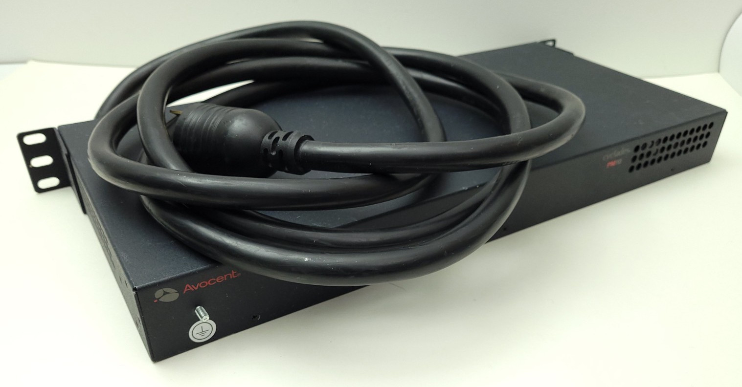 Avocent Cyclades PM10-L30A 10x 15A/L5-30P Input Metered Switched PDU Rackmount