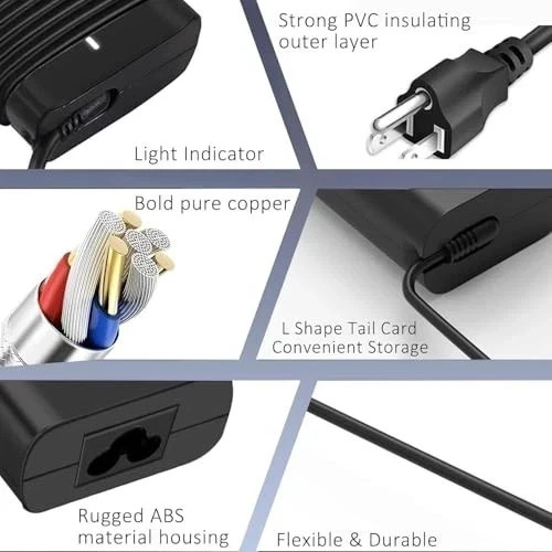Replacement for Dell Laptop Charger 65W USBCCompatible with All Dell Computer…