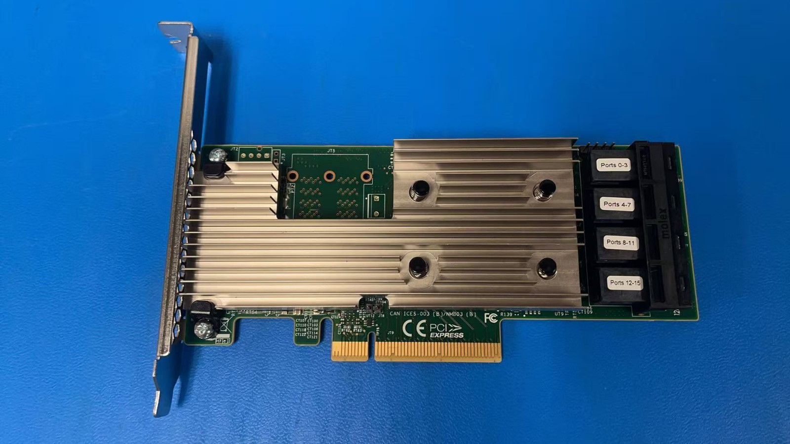 LSI 9305-16i 12Gbps SAS-3 PCIe x8 HBA 16-Ports Raid Controller