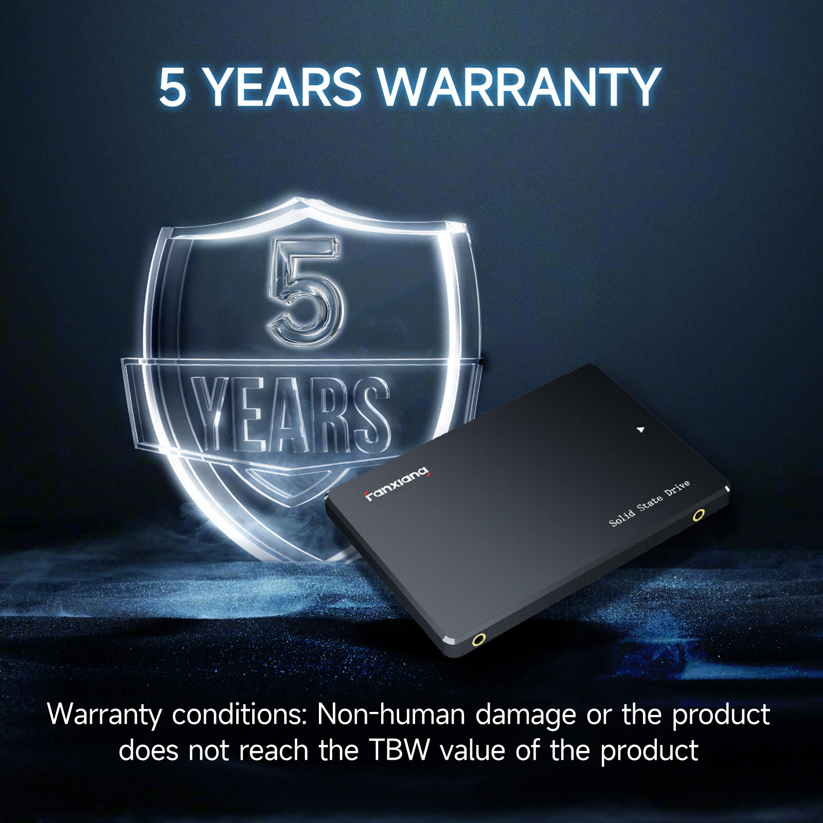 Fanxiang 4TB 2TB SSD 550MB/s 2.5” SATA III Internal Solid State Drive MAC lot