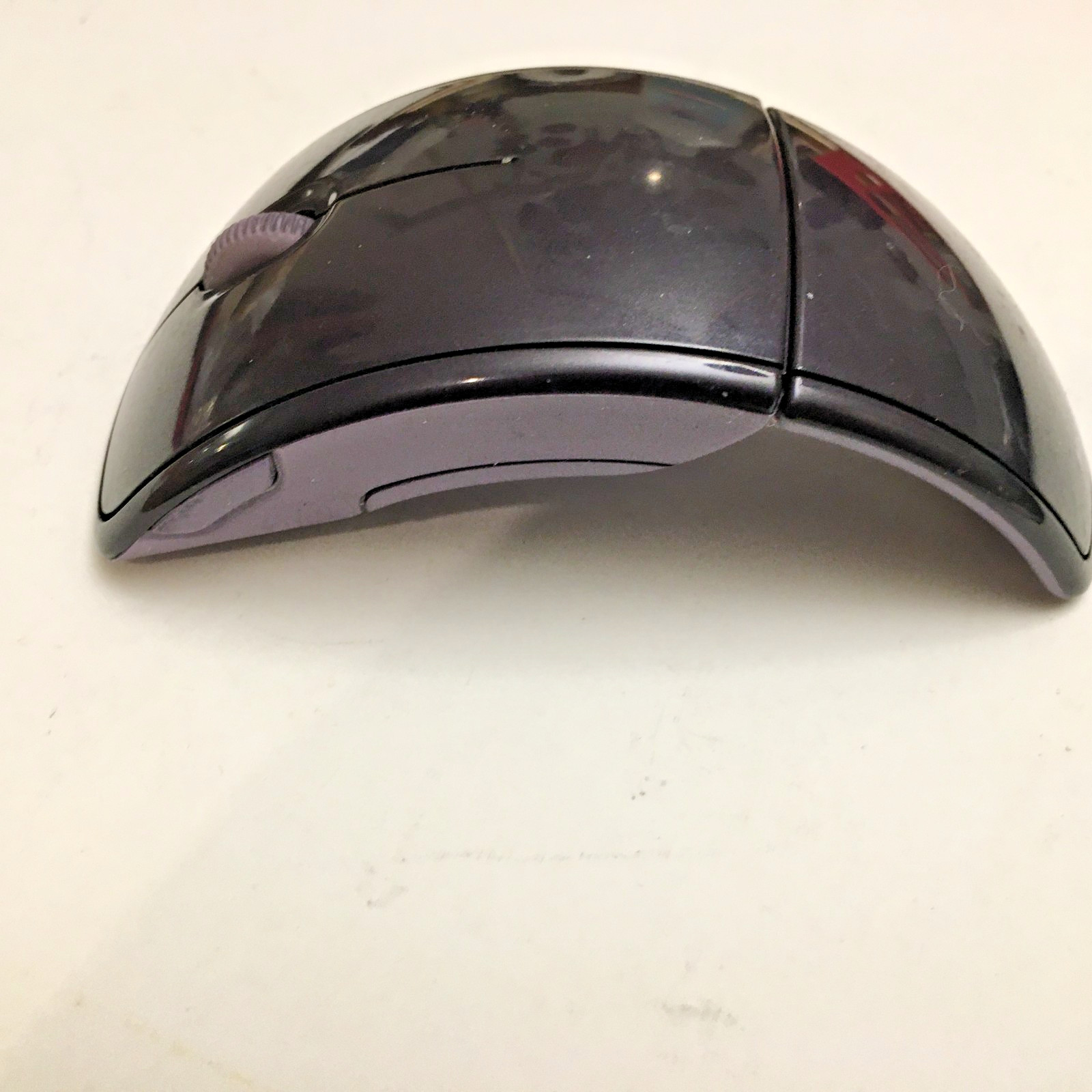Microsoft Surface Arc Folding Mouse BlueTrack – Purple with Case : VGC