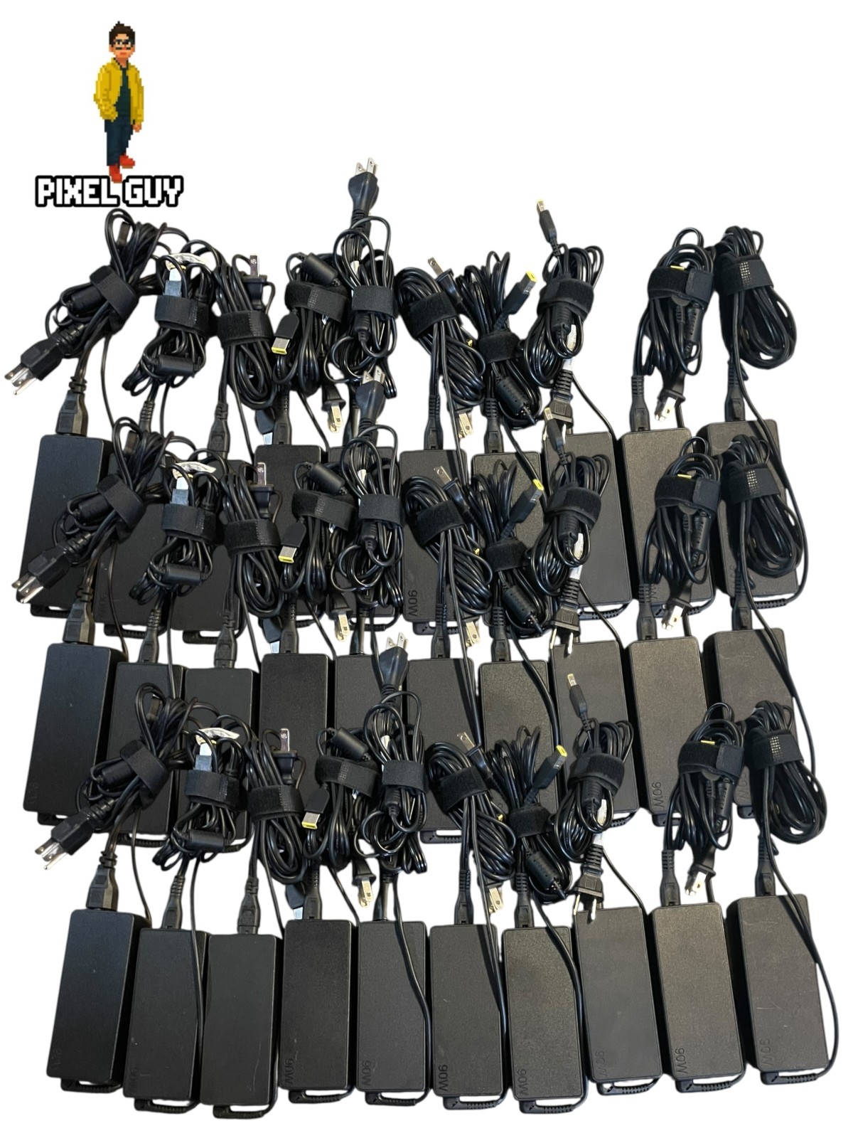 Lot of 30 90W Genuine Lenovo 20V 3.5 A Laptop AC Power Adapter Square Tip