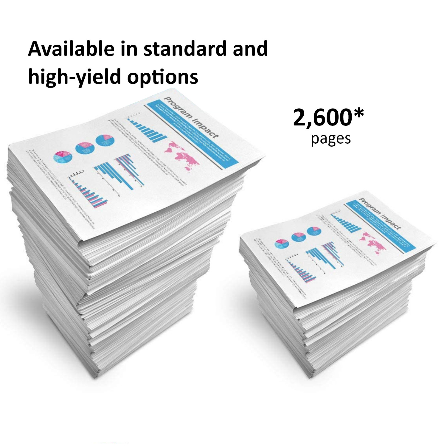 Compatible 2pk 2,600 Pages TN630,TN660, Black Toner, DCP-L2540DW,2.6K Black