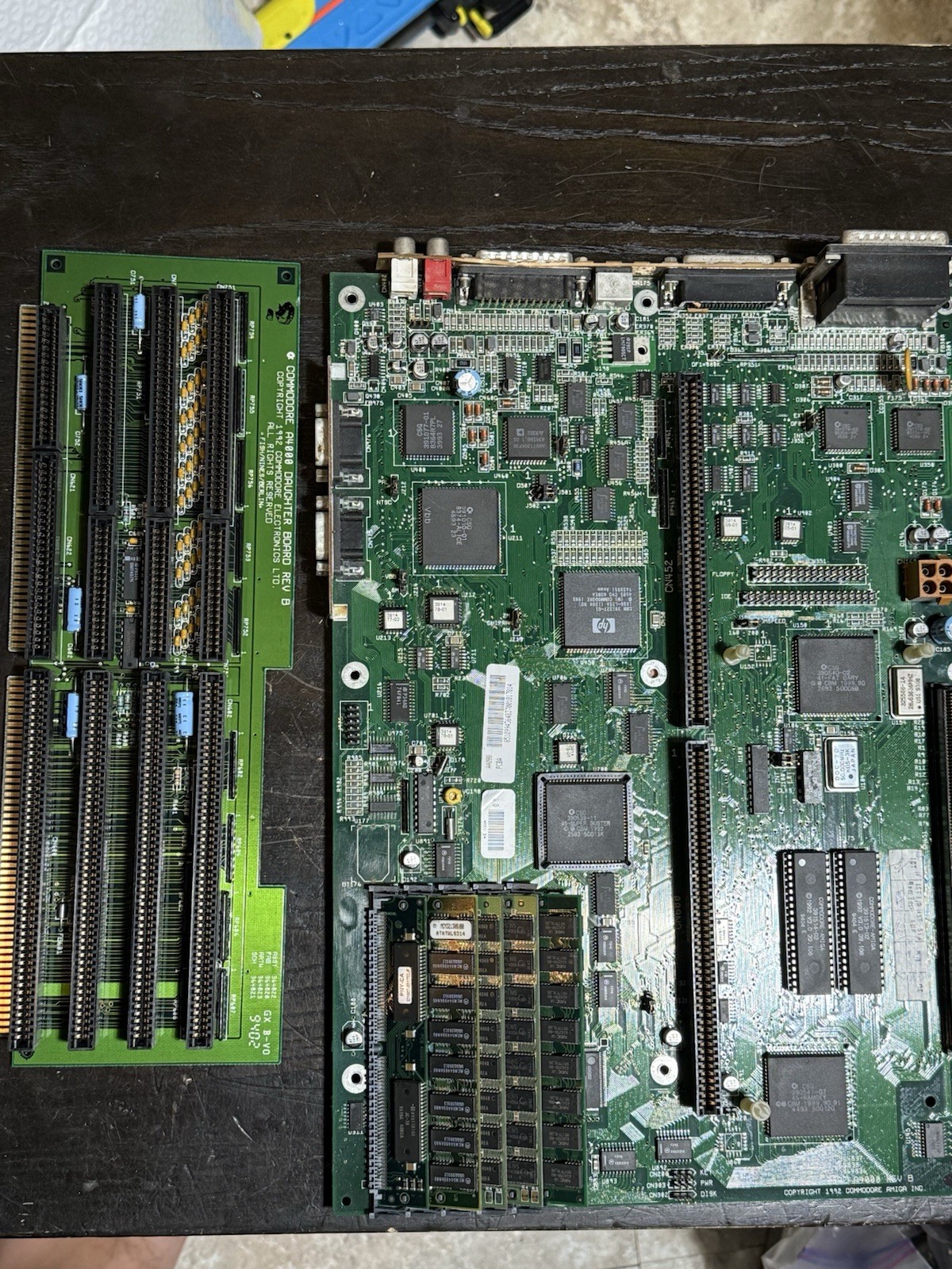 Amiga 4000 Motherboard And Daughter Boots, 16mb Ram