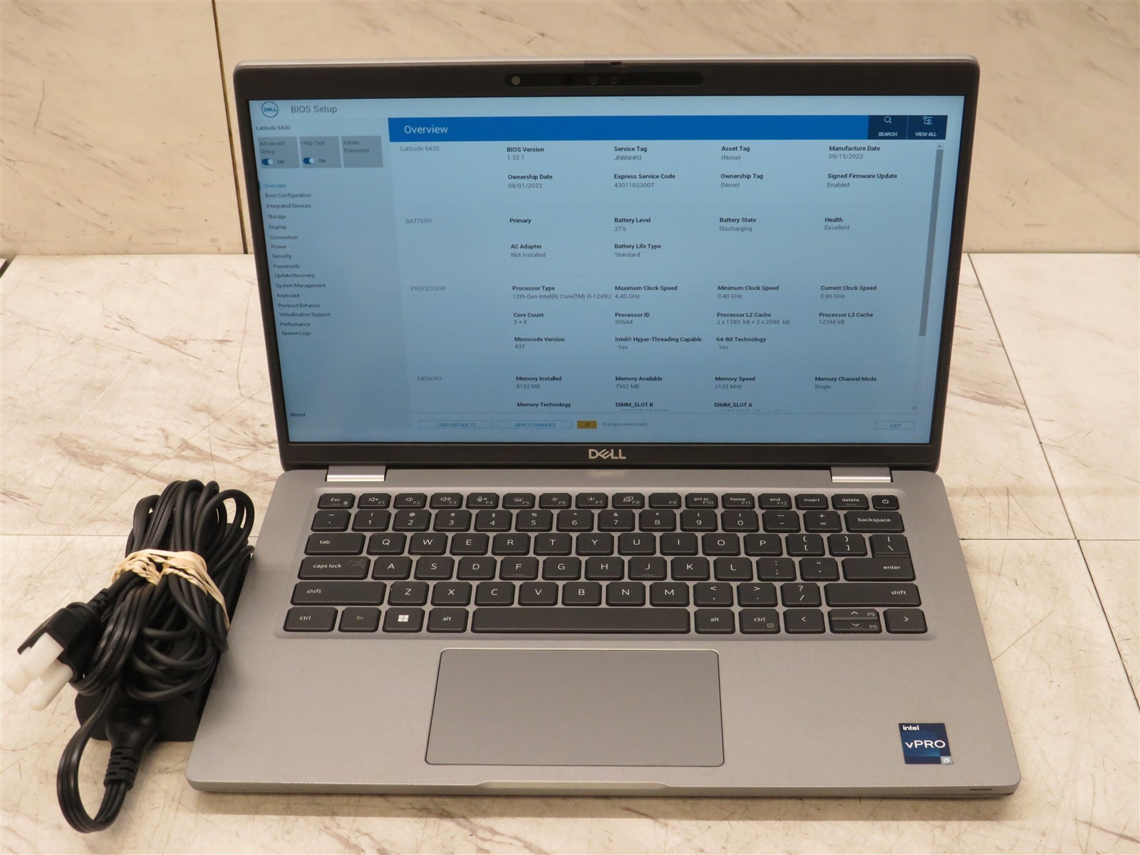 Dell Latitude 5430 Laptop Intel i5-1245U@4.4GHz 8GB RAM – AC #7