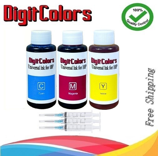 5X100ml Refill ink Bottle HP 910 910xl OfficeJet Pro 8035 8028 8025 8022 8020