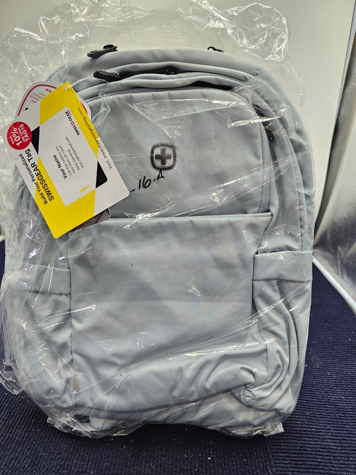 Swissgear Compact Lightweight Laptop Backpack, Padded Light Blue SA2822