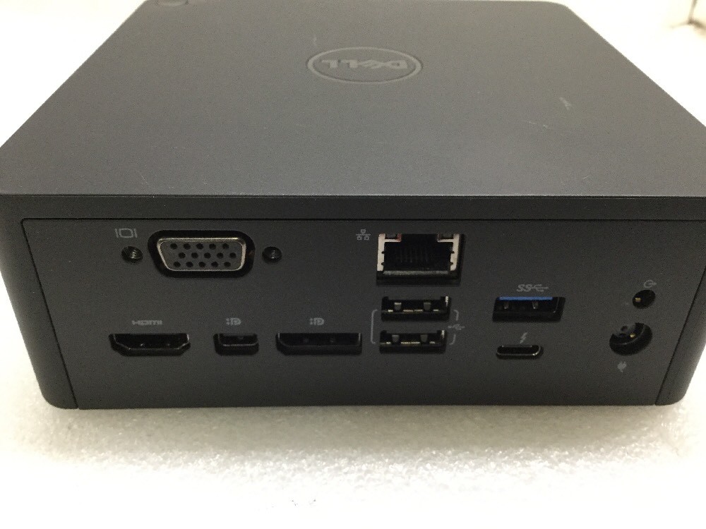 Genuine Dell Thunderbolt Dock USB Type-C 0J5C6 TB16 K16A w/ 130W Ac Adpater