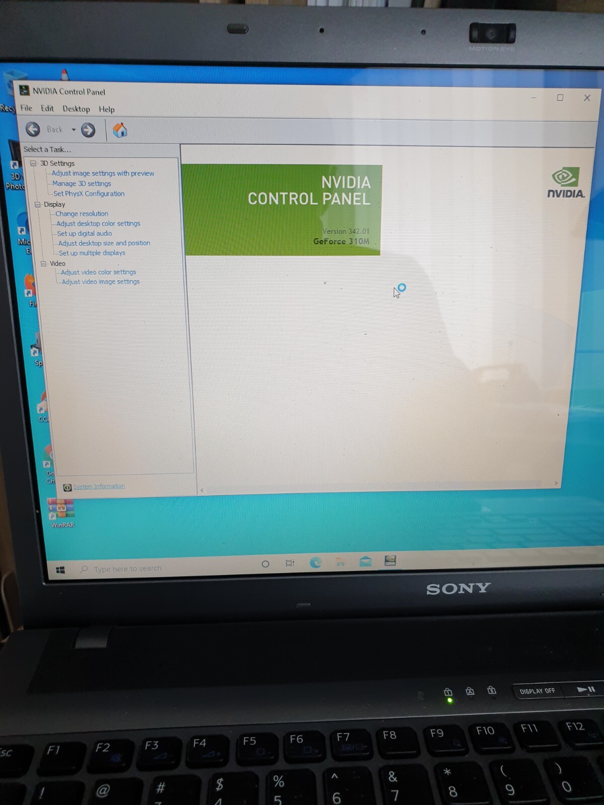 Sony VAIO INTEL CORE I7-Q740 1.73 GHz 16.4IN 240 SSD 8GB Ram Win10 Nvidia G310M