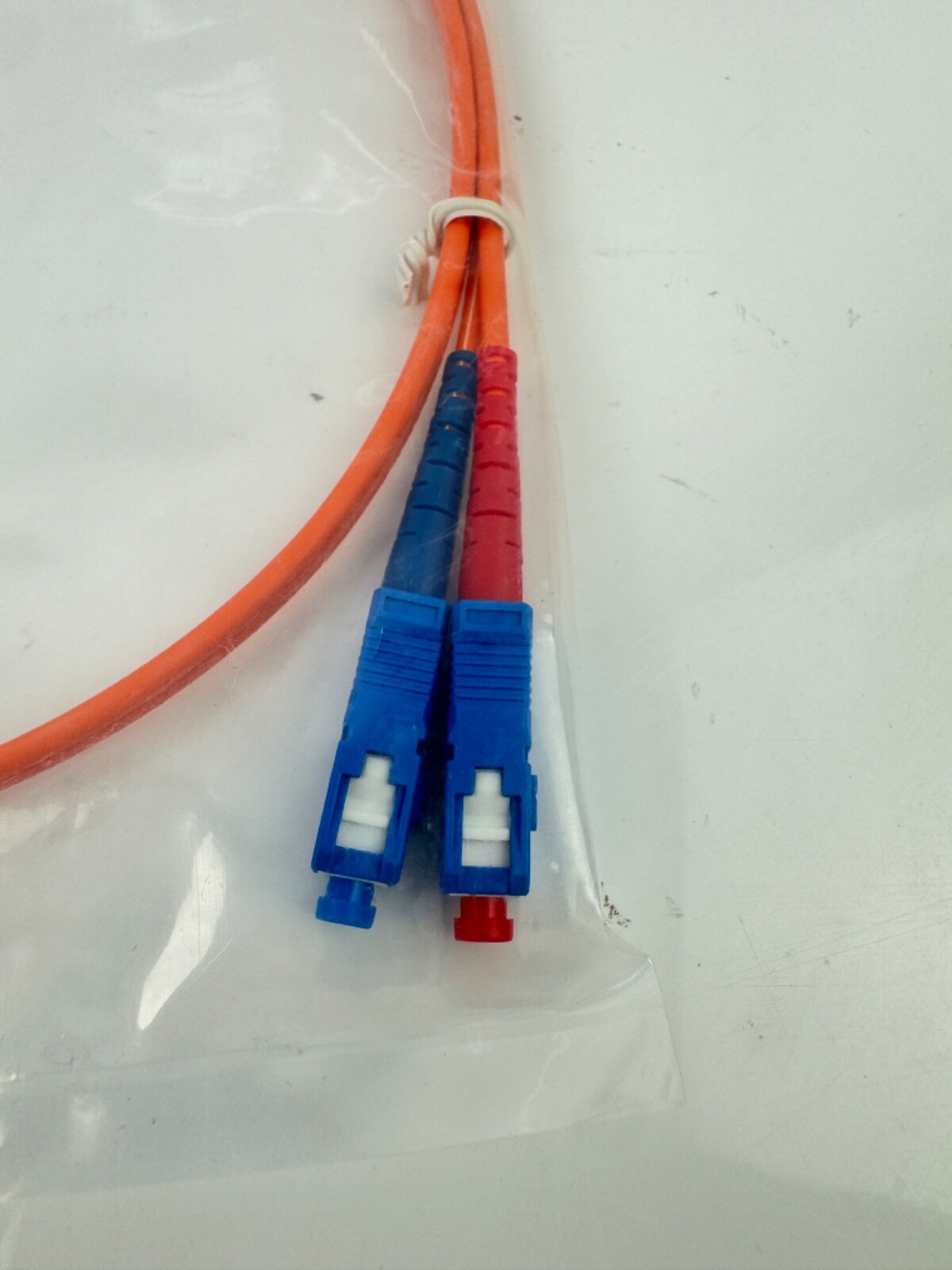 x(12) Fiber Optic Patch Cord Multi-Mode, 62.5/125 um, Duplex Connector SC-SC 1m
