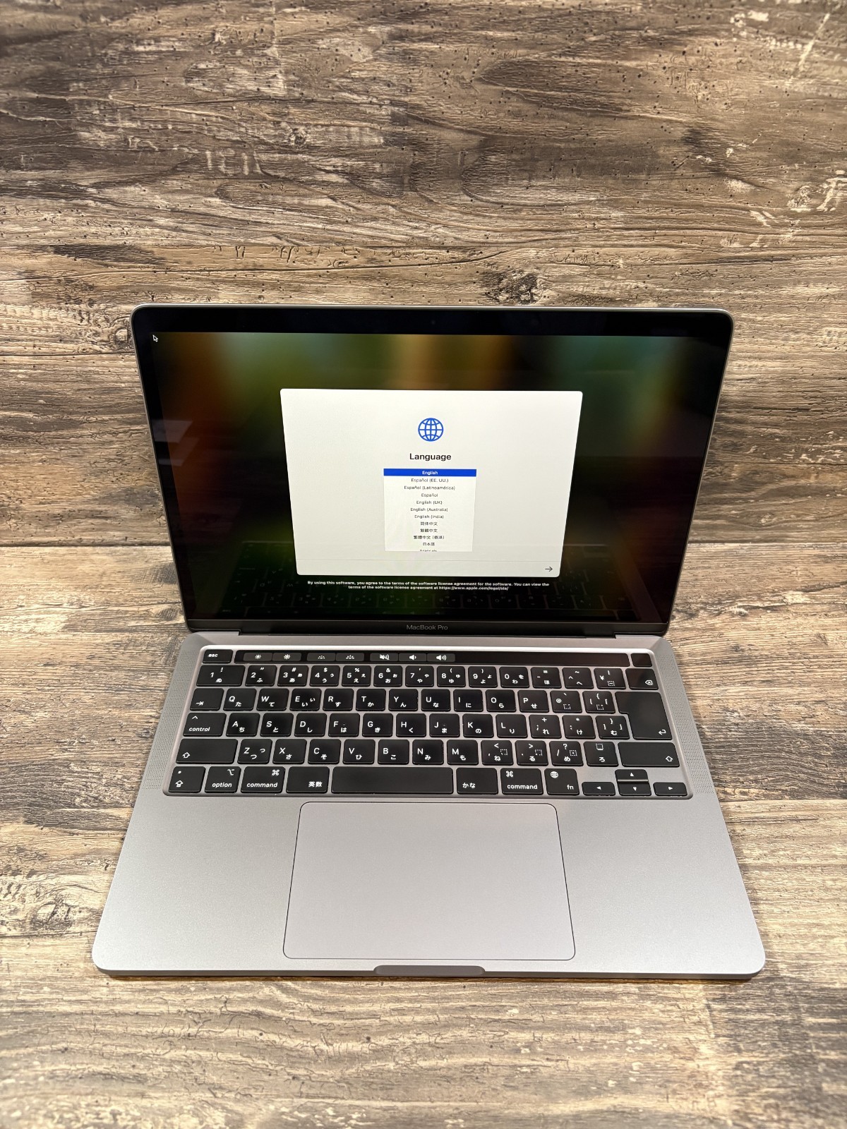 2020 MacBook Pro 13” M1 16GB 256GB A2338 VERY GOOD Japanese Keyboard 85%