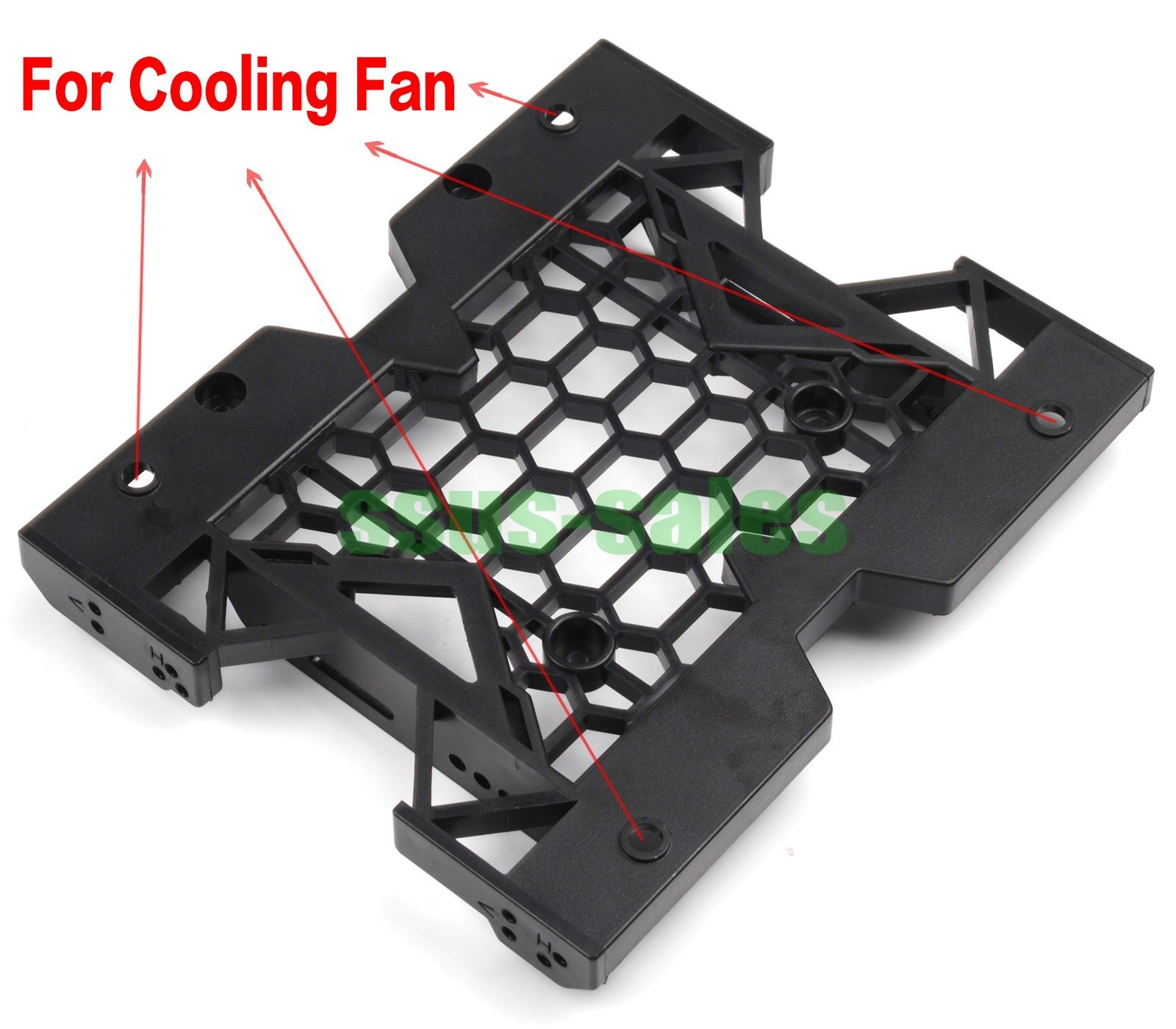2PCS 5.25″ to 3.5″/2.5″ HDD Mounting Bracket Desktop CD-ROM Drive Bay Adapter