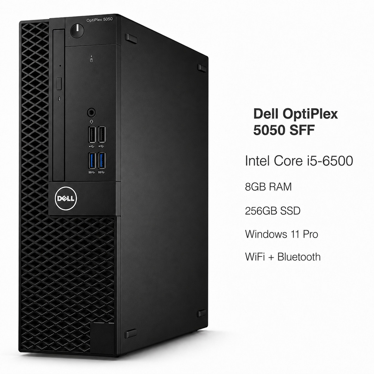 Dell OptiPlex 5050 SFF Desktop Intel Core i5-6500 8GB RAM 256GB SSD Win11 Pro