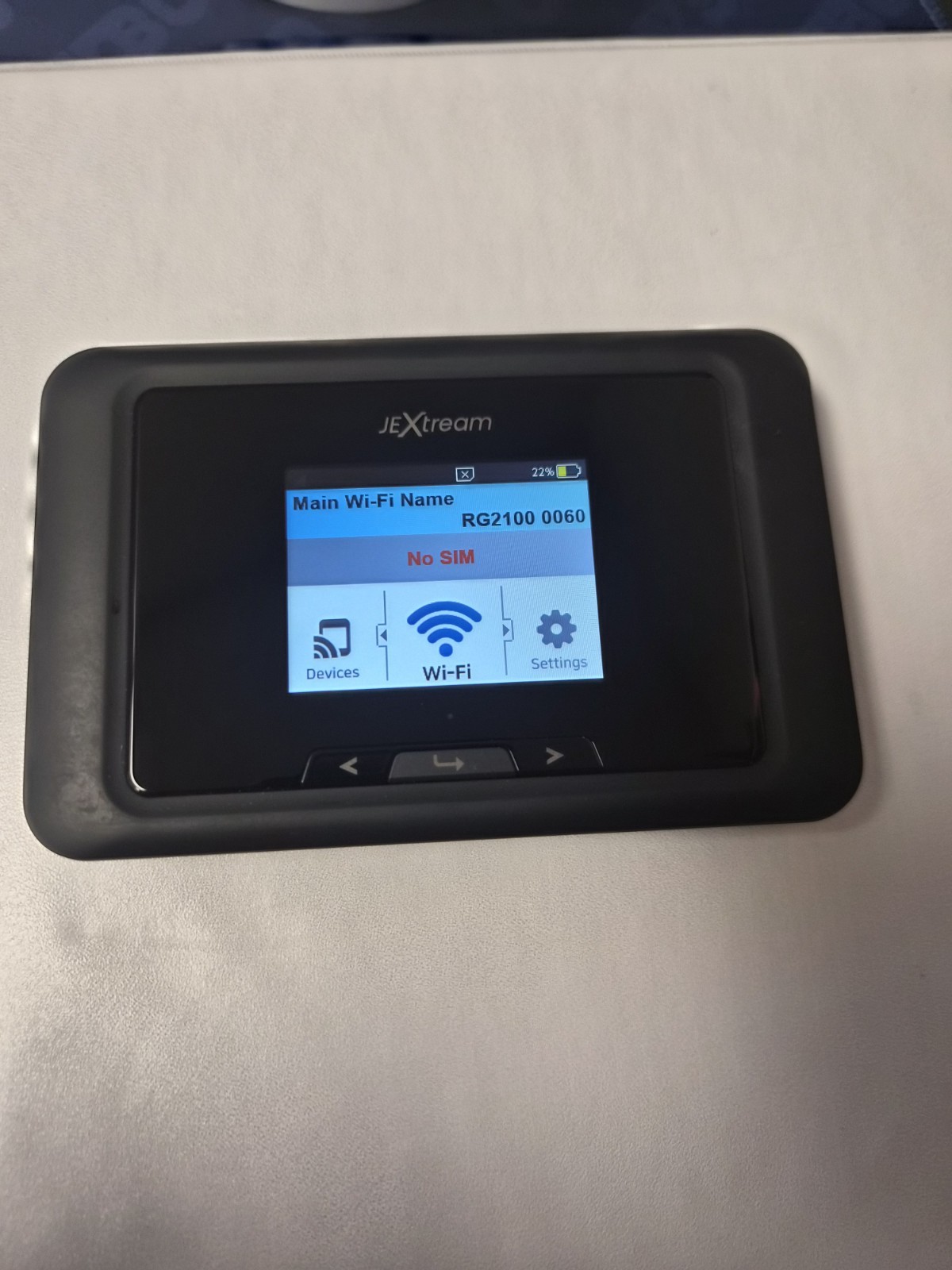 Franklin Wireless JEXtream RG2100 (T-Mobile) 5G WiFi 6 Mobile Hotspot Router