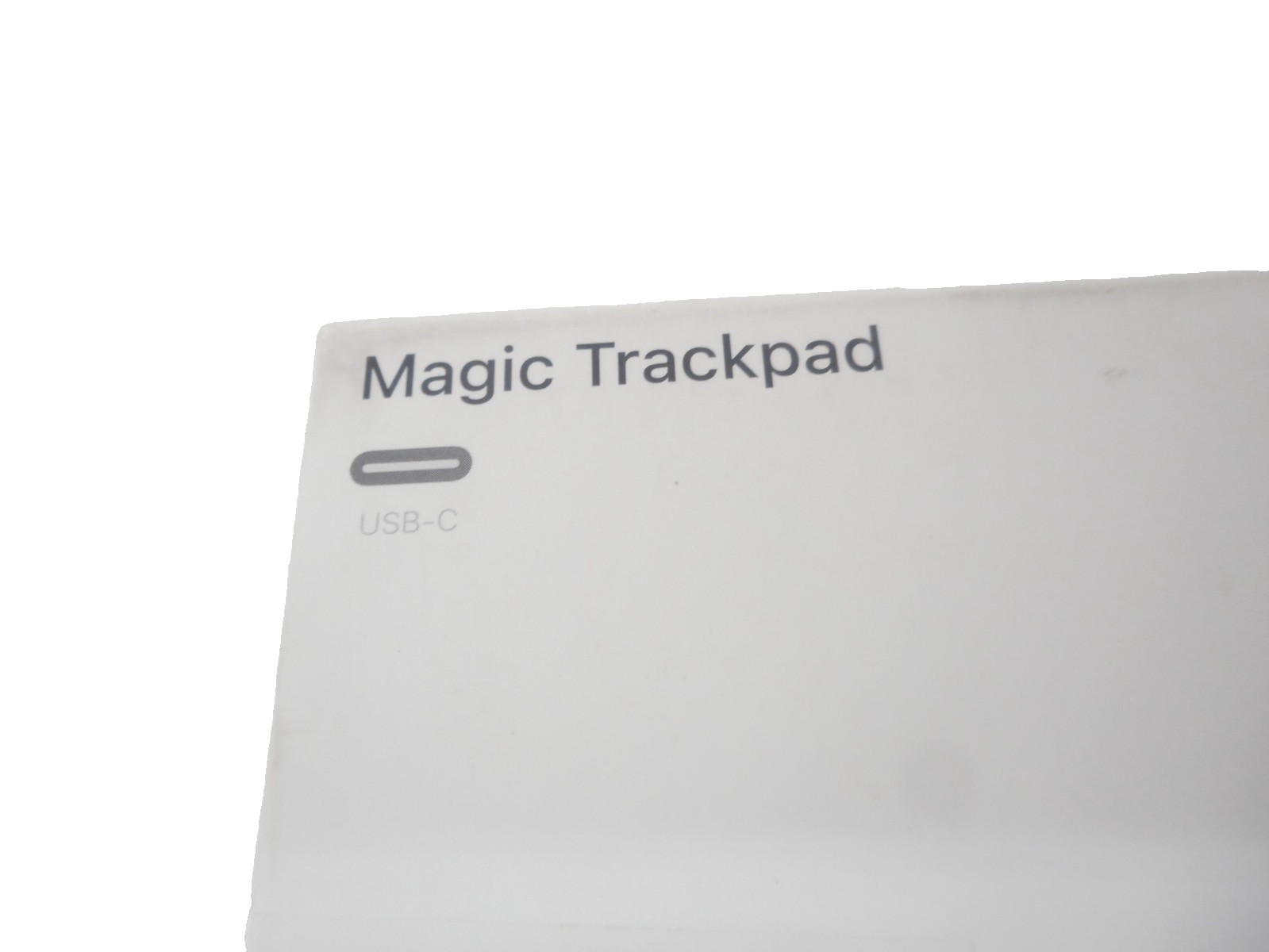 Apple Magic Trackpad Multi-Touch 2024 (USB-C) MXKA3AM/A – Black – OPEN BOX