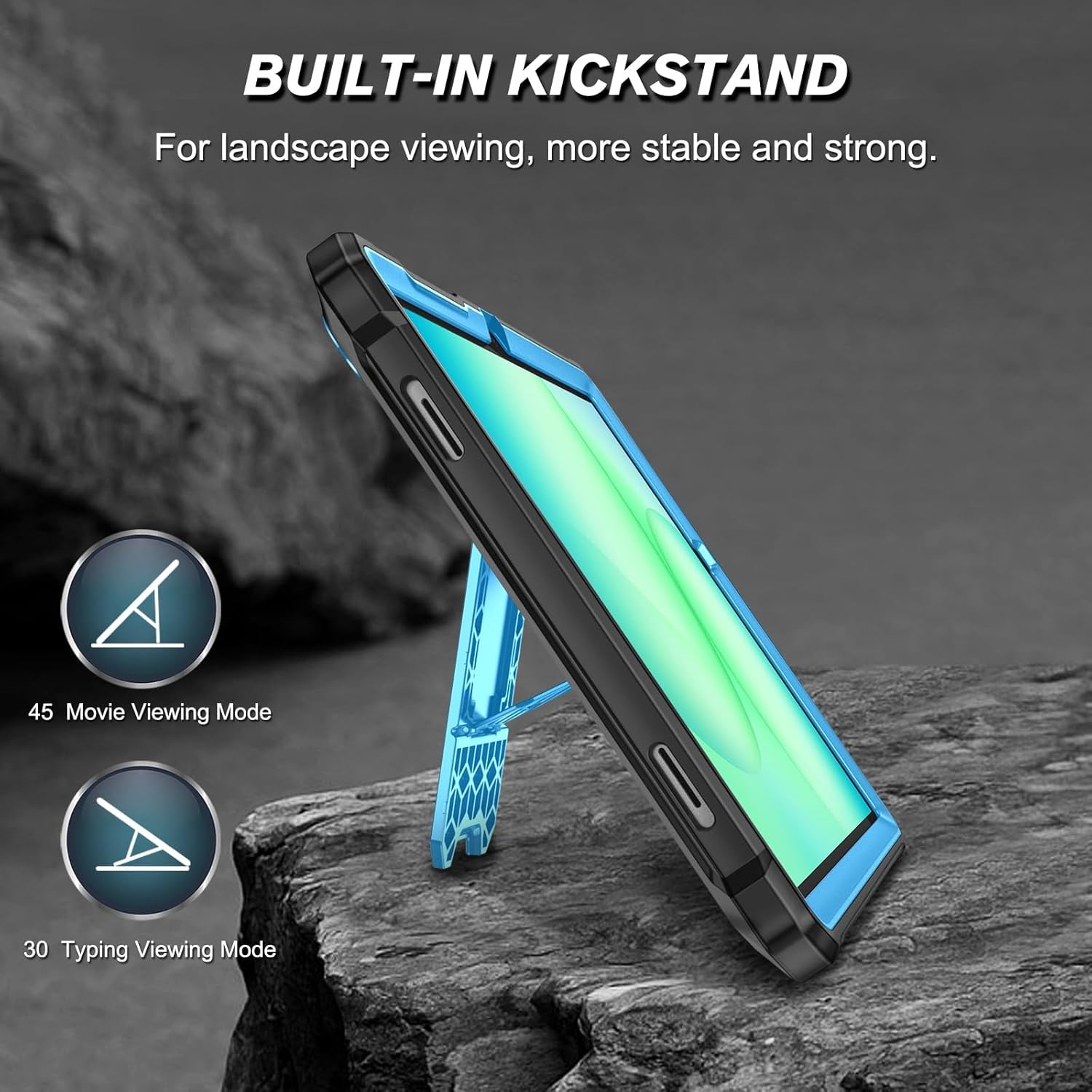 For Samsung Galaxy Tab A9 Plus/A9+ 5G 11 Inch 2023 Unibody Hybrid Bumper Cover