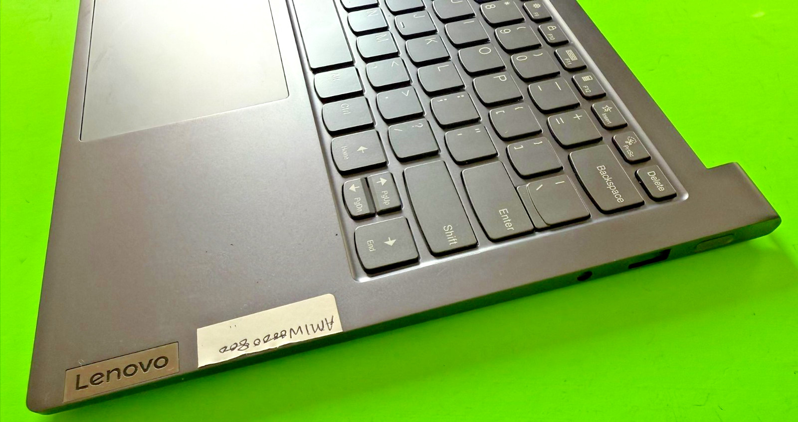 AM1W000800 Lenovo IdeaPad Slim 7i Pro 14IAP7 Palmrest Backlit Keyboard Grey