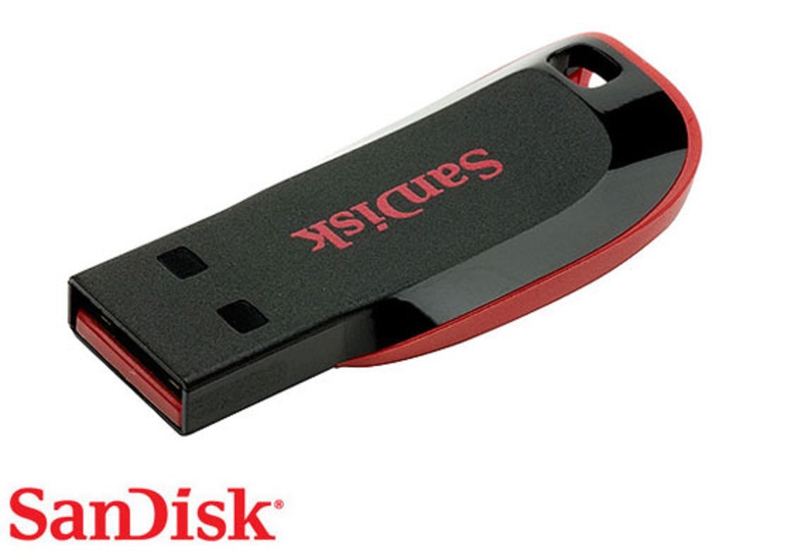 SanDisk Cruzer Blade 128GB USB 2.0 Flash Drive Memory Stick SDCZ50-128G-B35