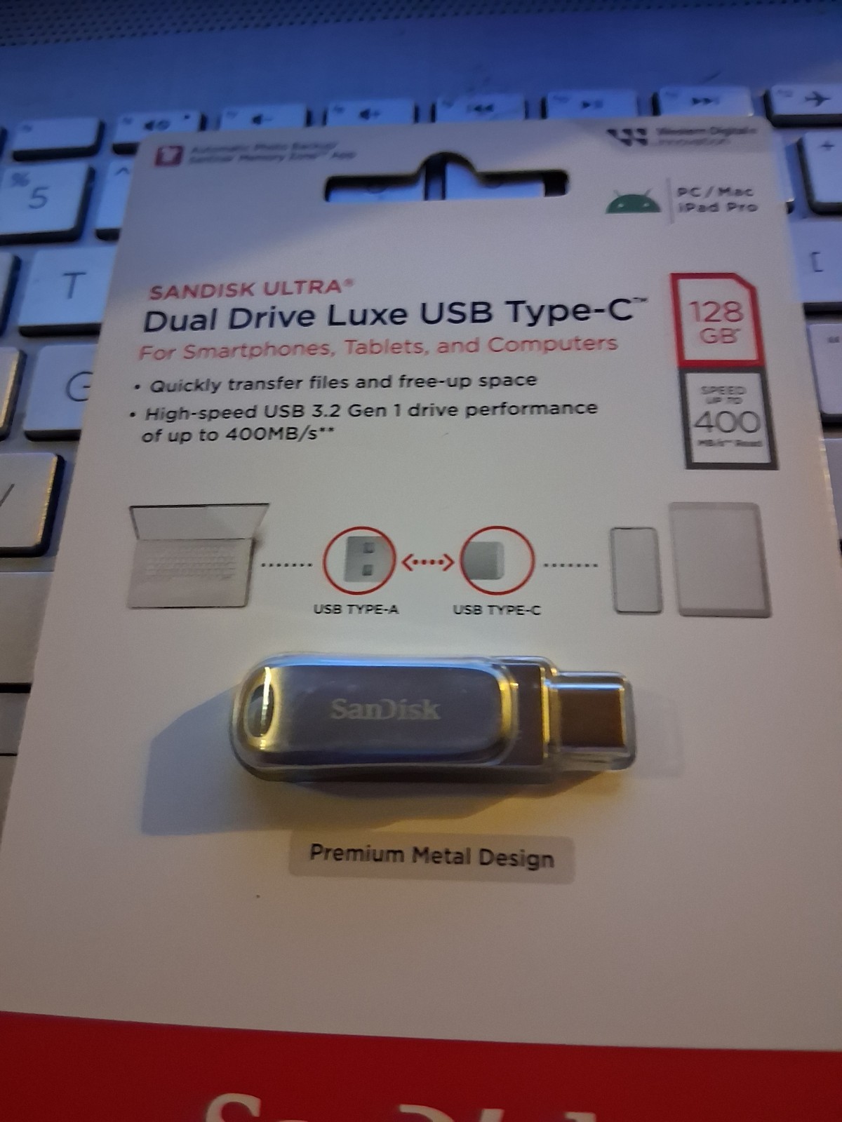 Sandisk Ultra Dual Drive Luxe usb type-c