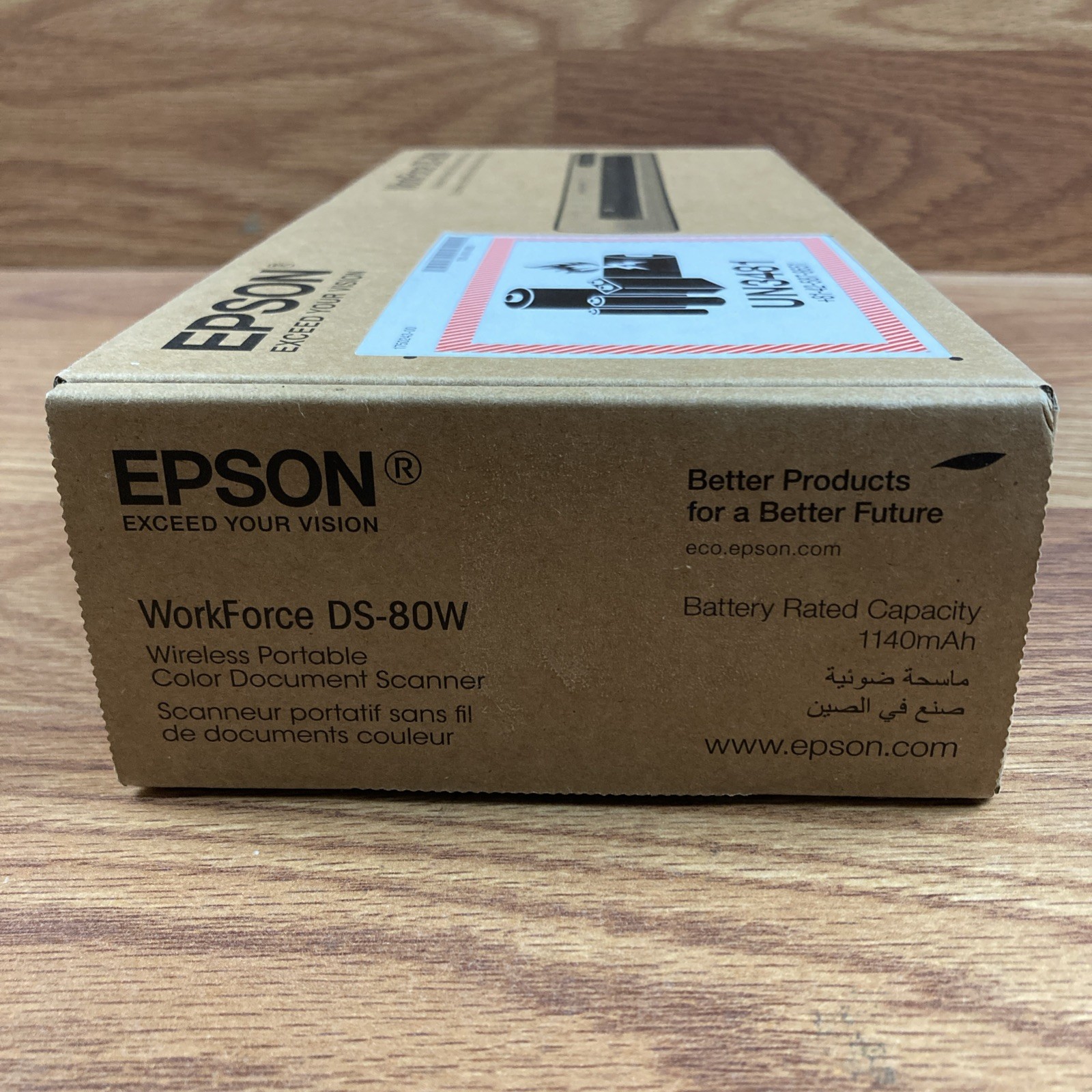 Epson Workforce DS-80W Wireless Portable Color Document Scanner – FAST SHIP