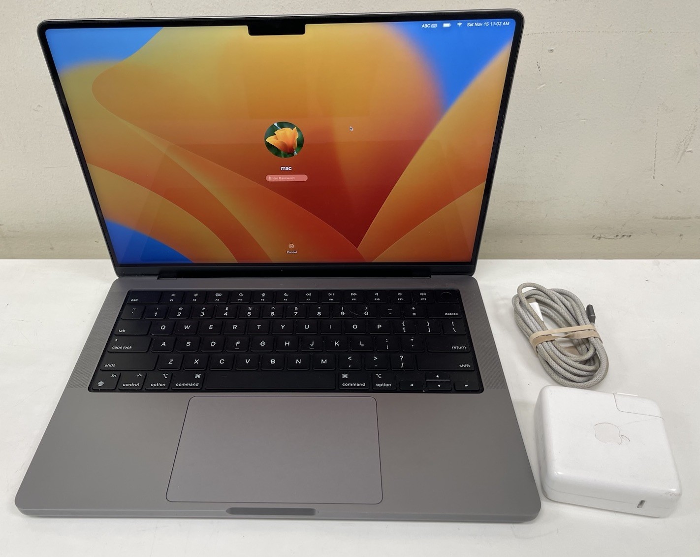 Apple MacBook Pro 14” Laptop MPHE3LL/A Space Gray – 2023
