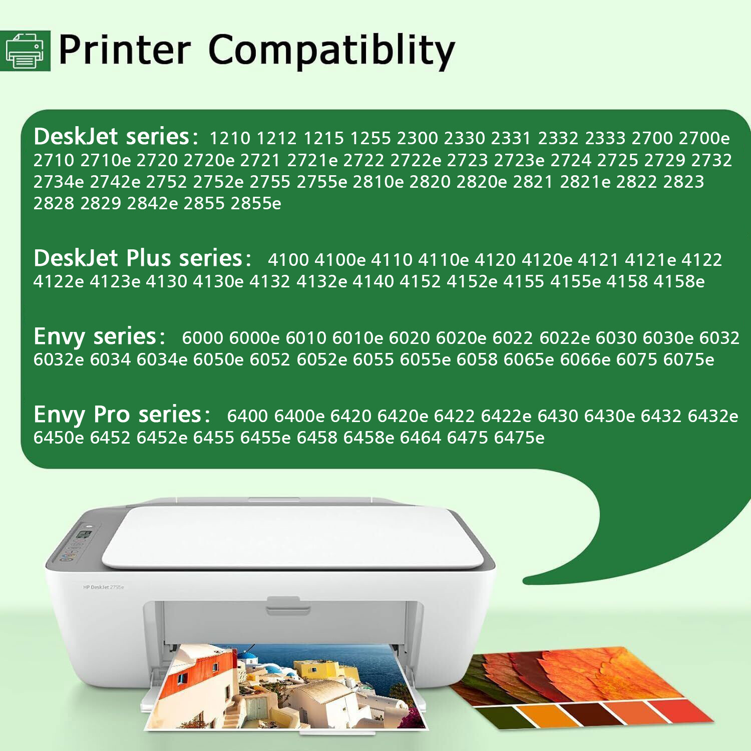 #67 XL 67XL Ink Cartridges for HP Ink 67 Deskjet 2700 2755 2800 2855e 4152e 4155