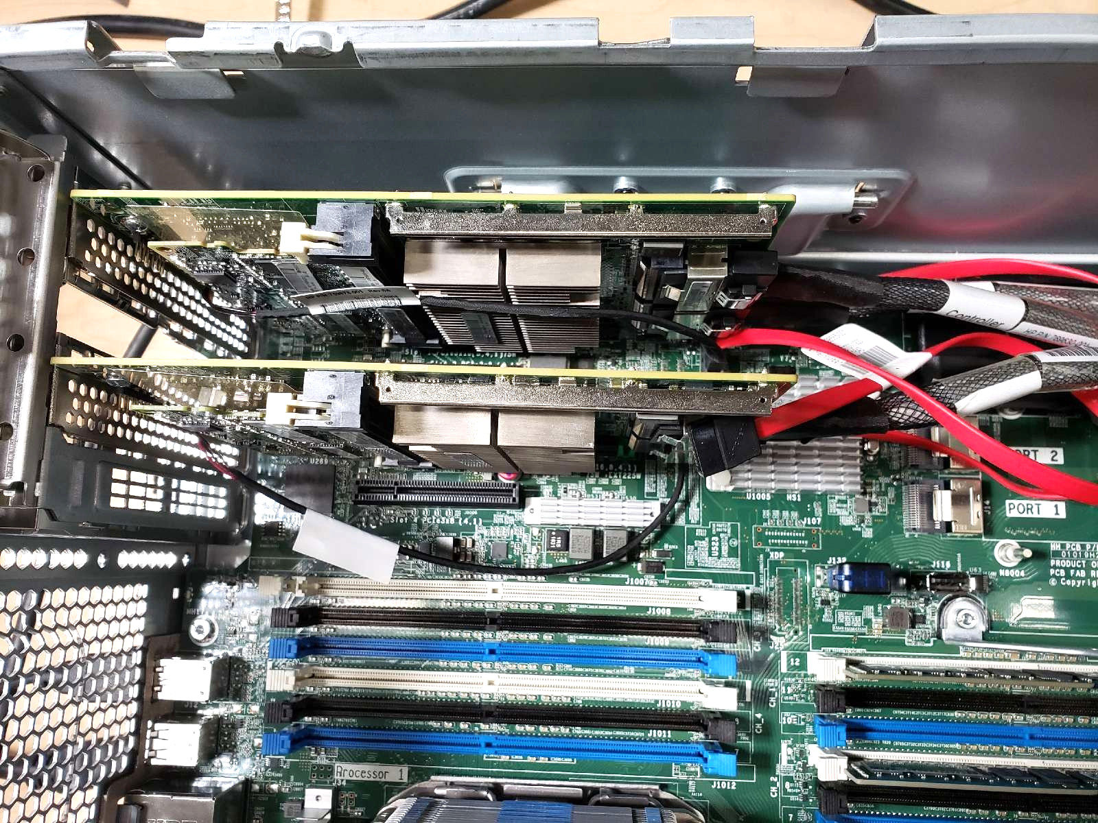 HP ProLiant ML350 Gen9 Server 2x Intel Xeon E5-2630 v3 P/N: TPS-F015 32GB RAM