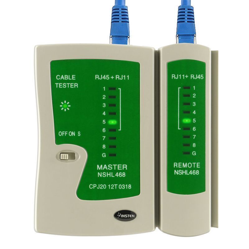 Cat5 CAT6 RJ11 RJ12 RJ45 Network Ethernet Lan Internet Cable Tester Test Tool US