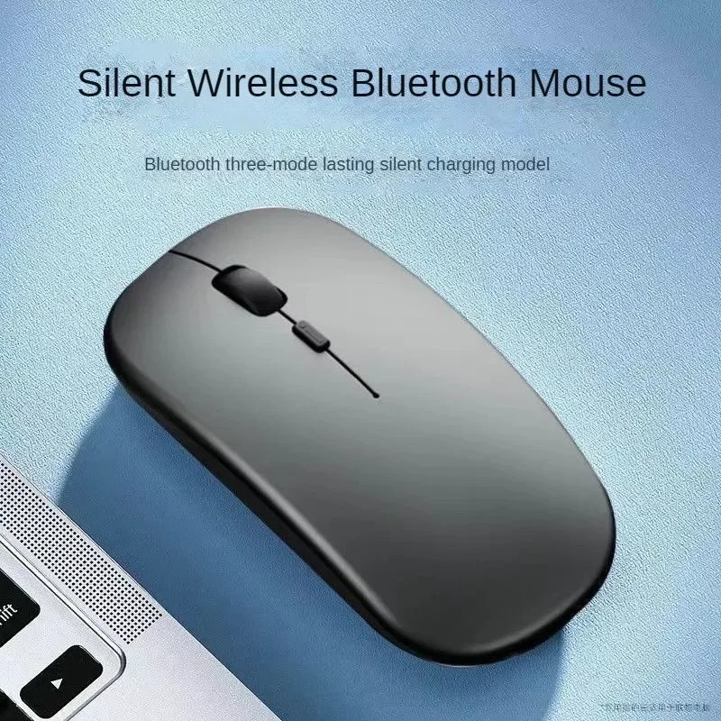 Bluetooth Wireless Mouse for MacBook,ipad,windows,Chromebook (Silver)