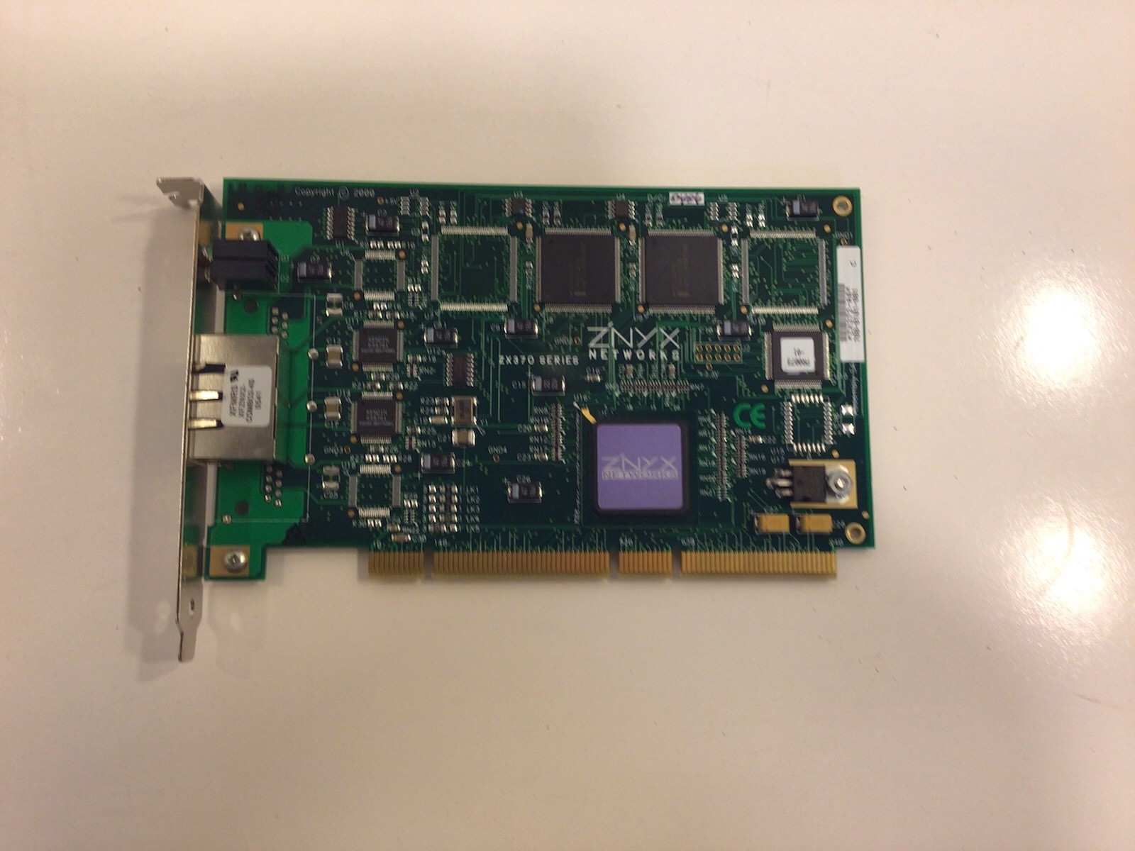 ZNYX Pci, To Port, 66 Mhz 64 Bit Dual Nic Card. Model ZX372 – A4