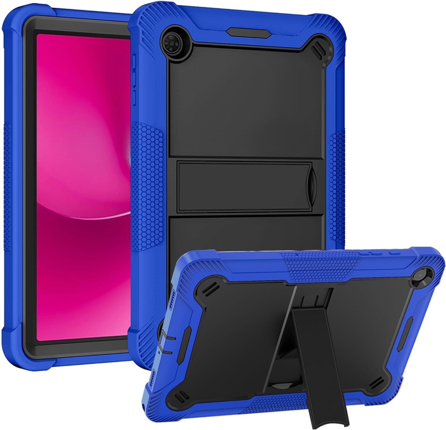 For T-Mobile REVVL Tab 2 5G 10.1″ Heavy Duty Case Stand Cover Screen Protector