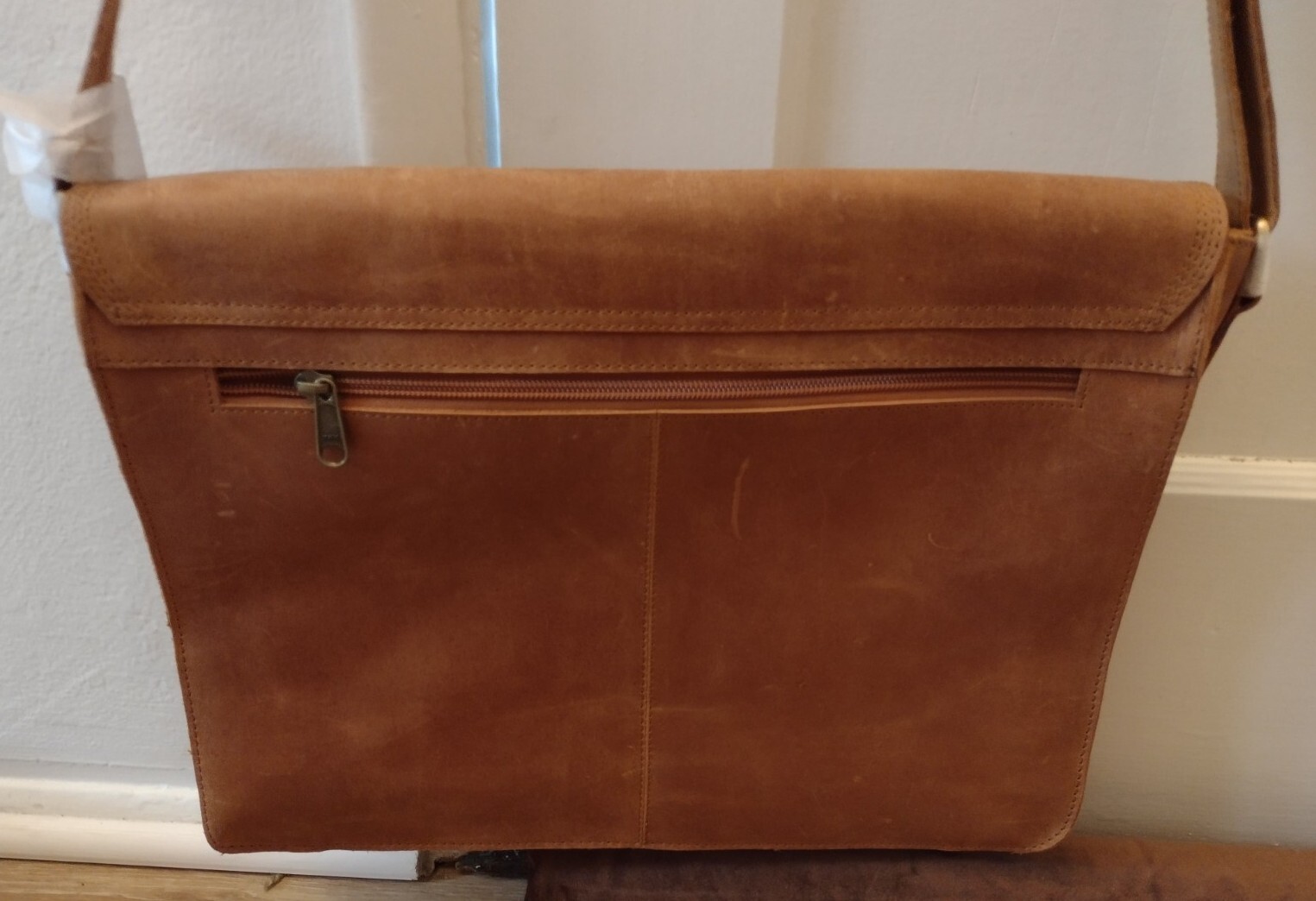 Urban Forest Leather Satchel Carrying Case Book Bag Backpack Hand Bag Laptop Bag
