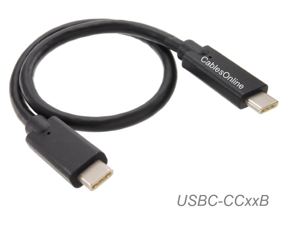 USB-3.1 Full Feature Type-C Male to Type-C Male USB Cable