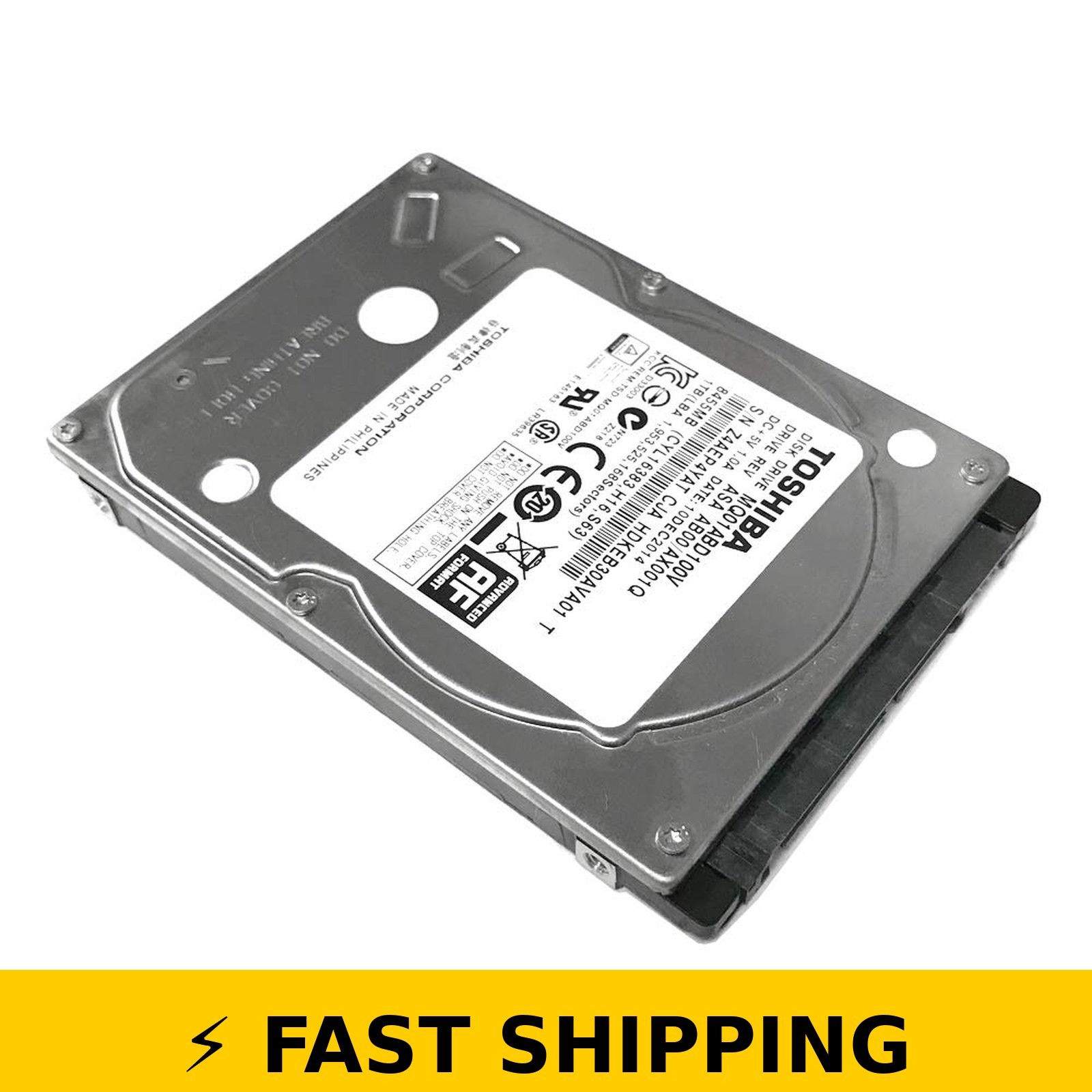 Toshiba 1TB 5400RPM 2.5″ SATA Notebook Hard Drive