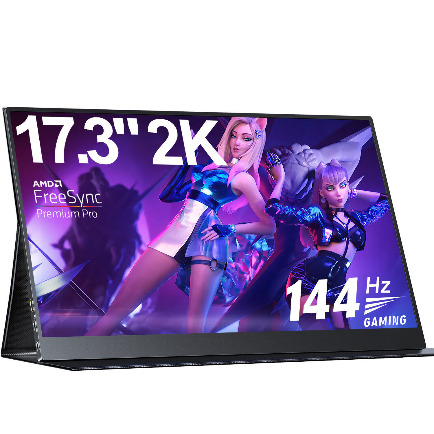 2K 144Hz Portable Monitor 17.3″ 1440P QHD Gaming Computer Monitor FreeSync Used