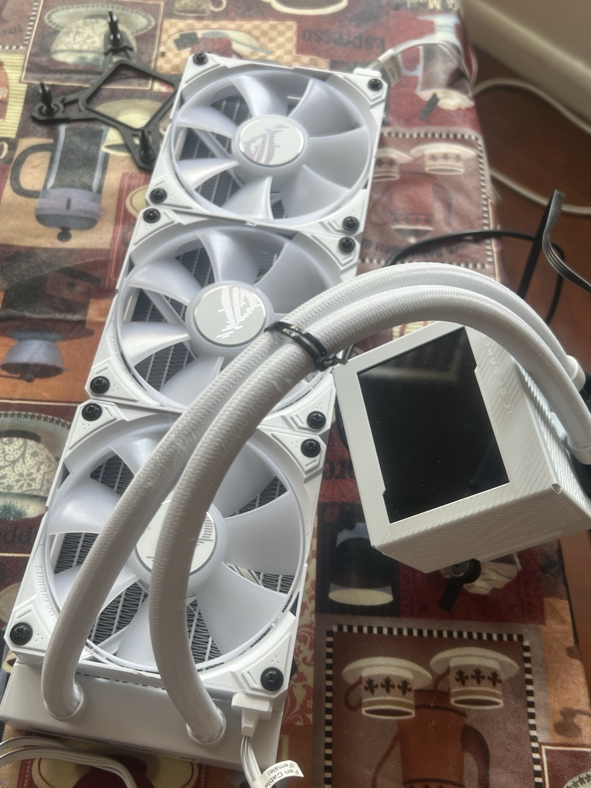 ASUS ROG RYUJIN III 360 ARGB All-In-One Liquid CPU Cooler – WHITE
