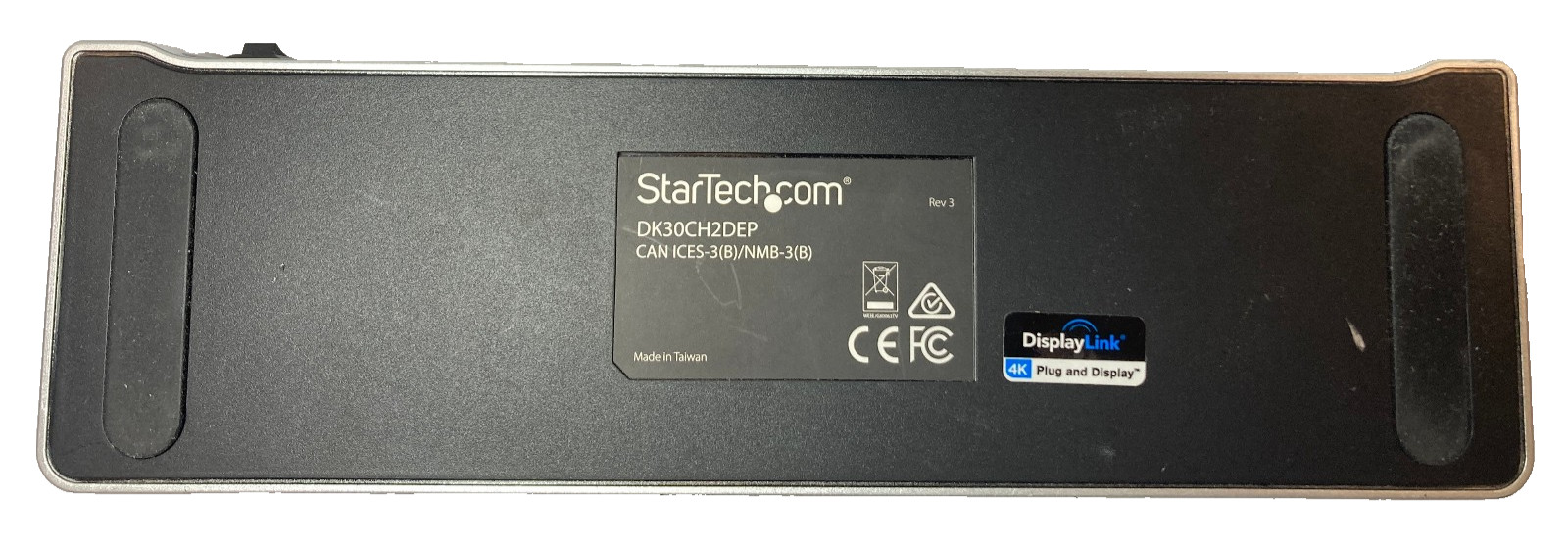 StarTech 4K DK30CH2DEP Docking Station USB USB-C Ethernet HDMI Dual Display Port