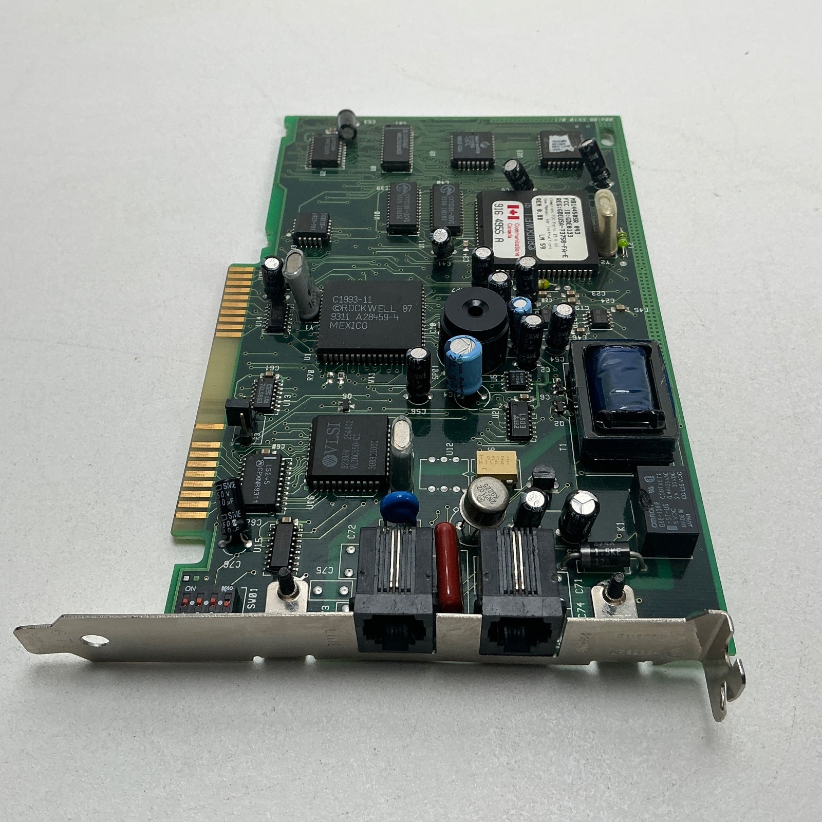 Rockwell 56K ISA Modem Card MB14450SR Communications Canada Vintage Retro PC