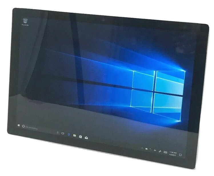 Microsoft Surface Pro 4 1724 Tablet i5-6300U 128GB SSD 4GB DDR3 Silver GOOD/S2