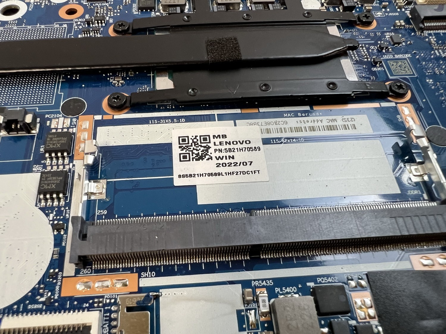 Lenovo IdeaPad 1 15IAU7 i5-1235U 1.30 GHz Motherboard 8GB 5B21H70589 NM-E331
