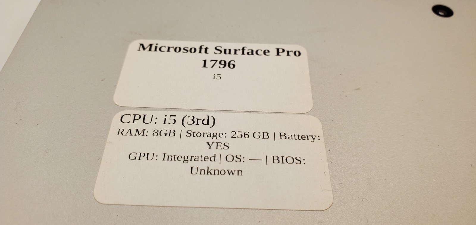 Lot 18 Microsoft Surface Pro 3 – 5 Untested No Charger **Details in Description