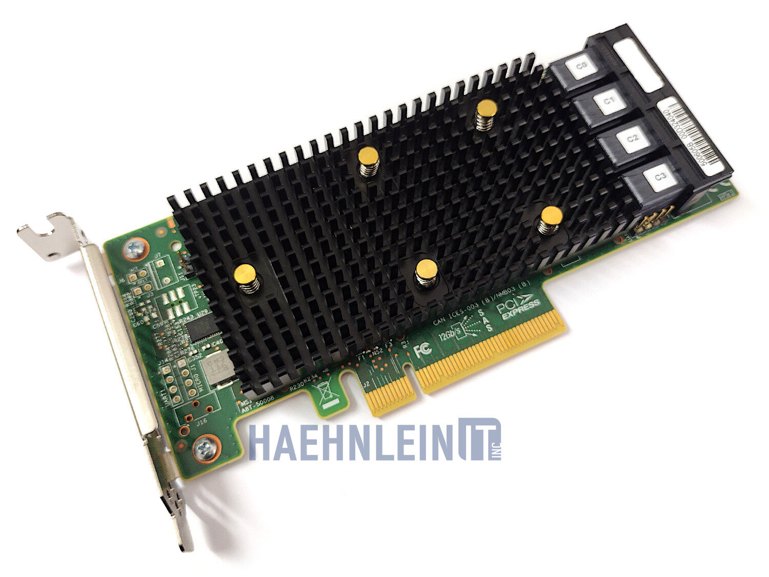 OEM Broadcom 9400-16i SATA SAS HBA Controller 12G P24 IT-Mode ZFS NAS + cables