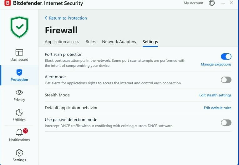 Bitdefender Internet Security 2026 – 1 To 4 Years 1 To 10 Devices + Daily VPN