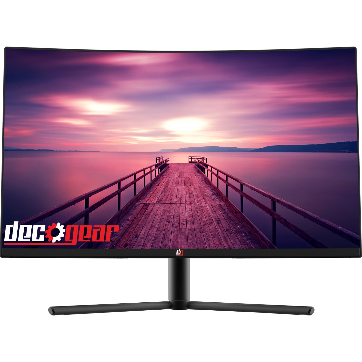 Deco Gear 32″ Curved Gaming Monitor 1920×1080 3000:1 Contrast Ratio, 75 Hz, 6 ms