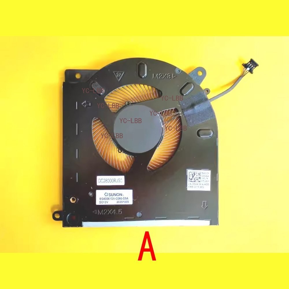 For Dell Alienware M15 R4 R3 0D1X38 0TG9V0 12V A Cooling Fan