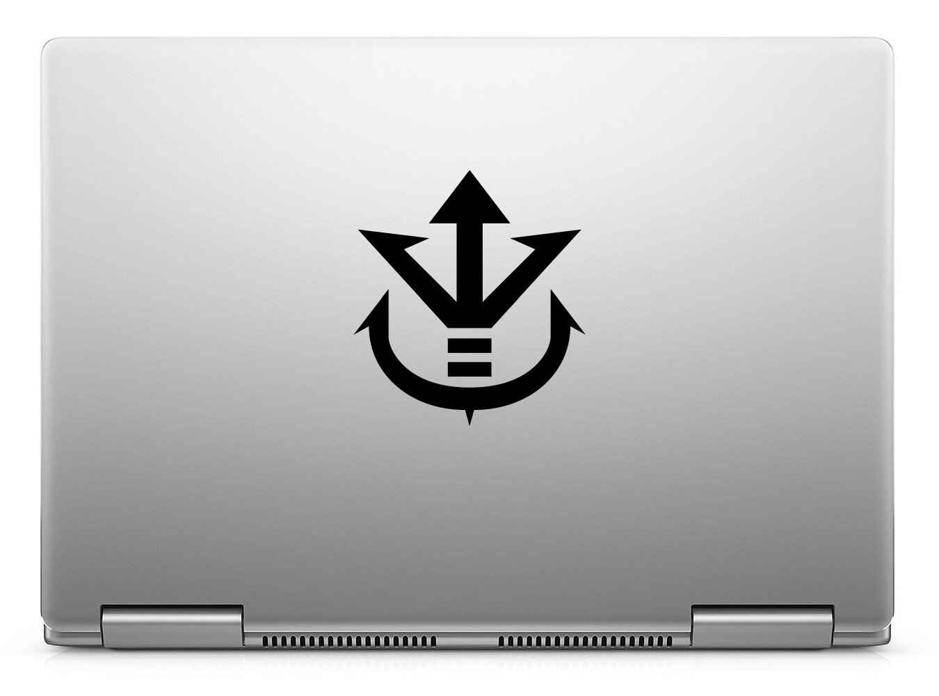Saiyan Royal DBZ Decal in Black, White, or Matte Silver