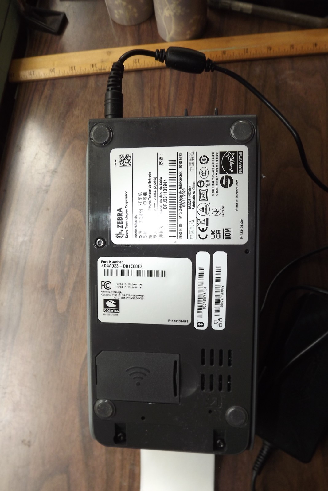 Zebra ZD411 Direct Thermal Barcode Label Printer
